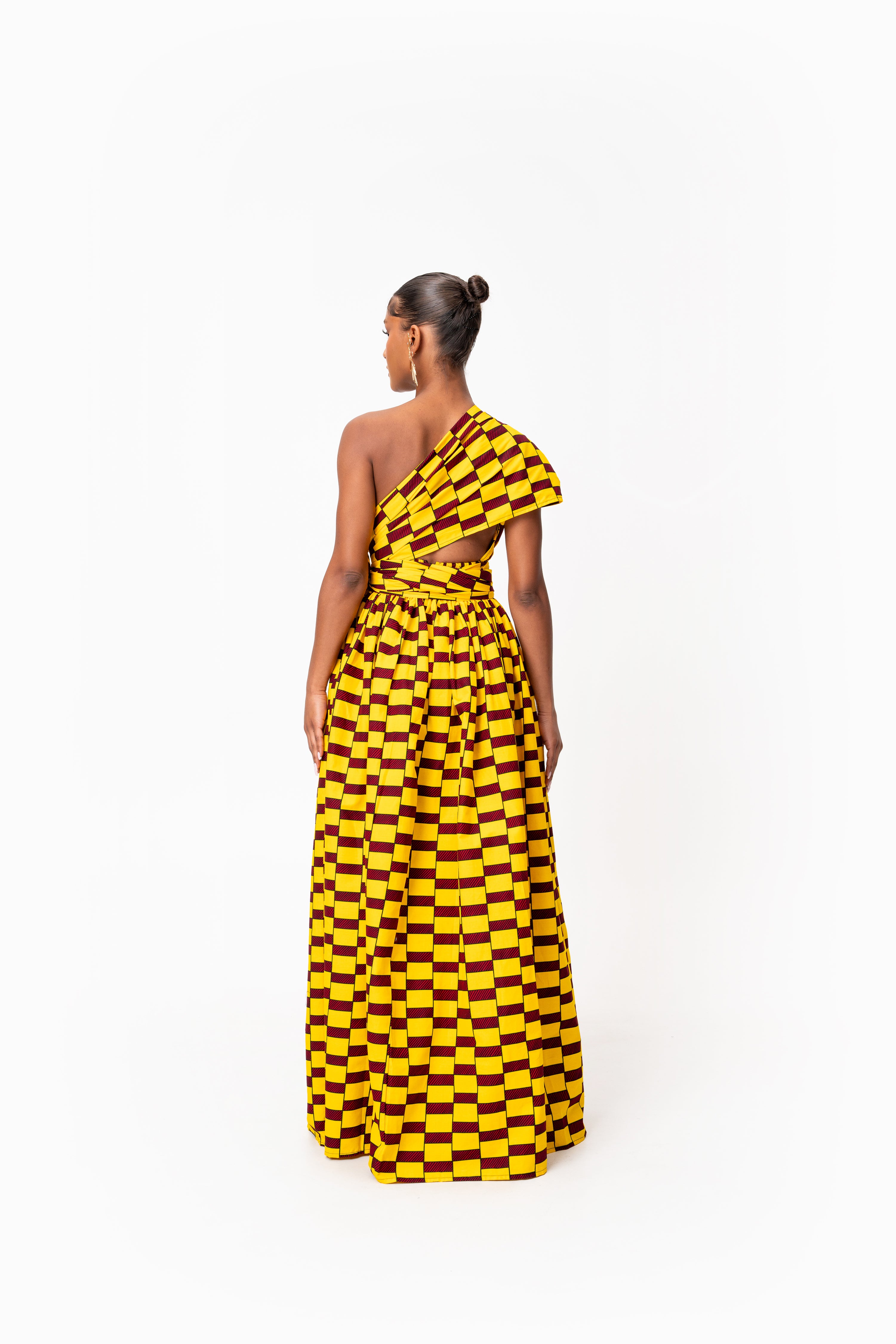 TOYO African print Maxi Infinity dress