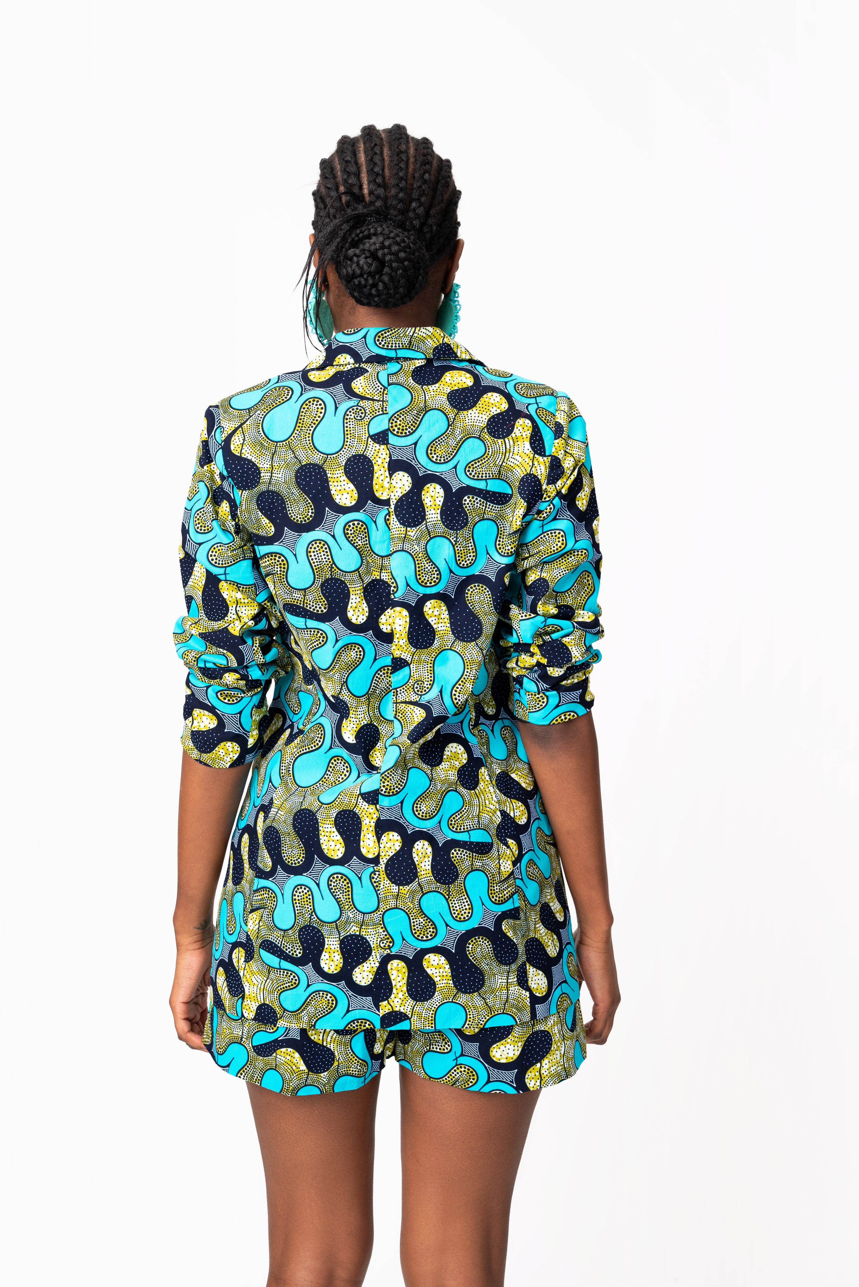 BADE African print BLAZER