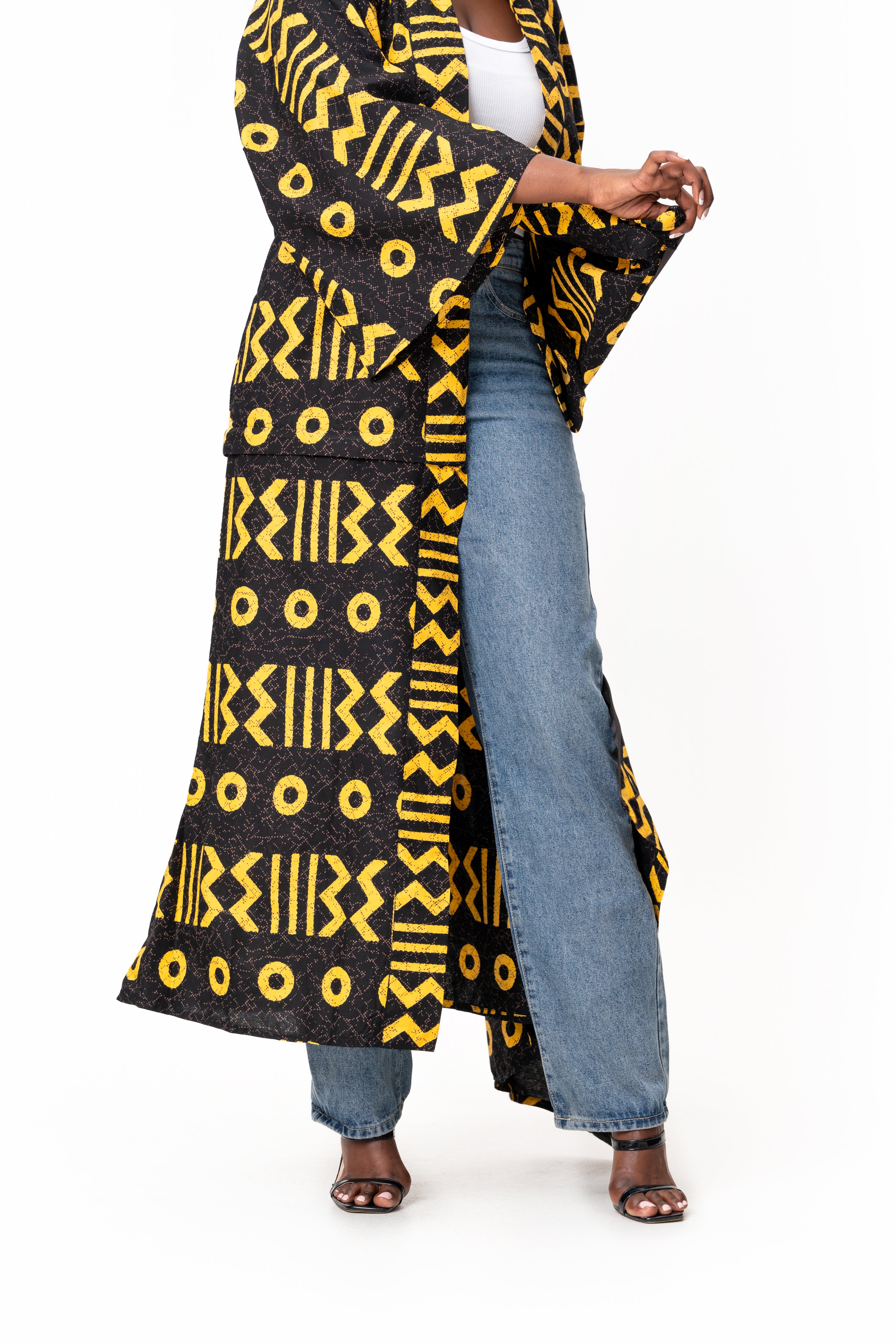 MAKENA African Print convertible Kimono