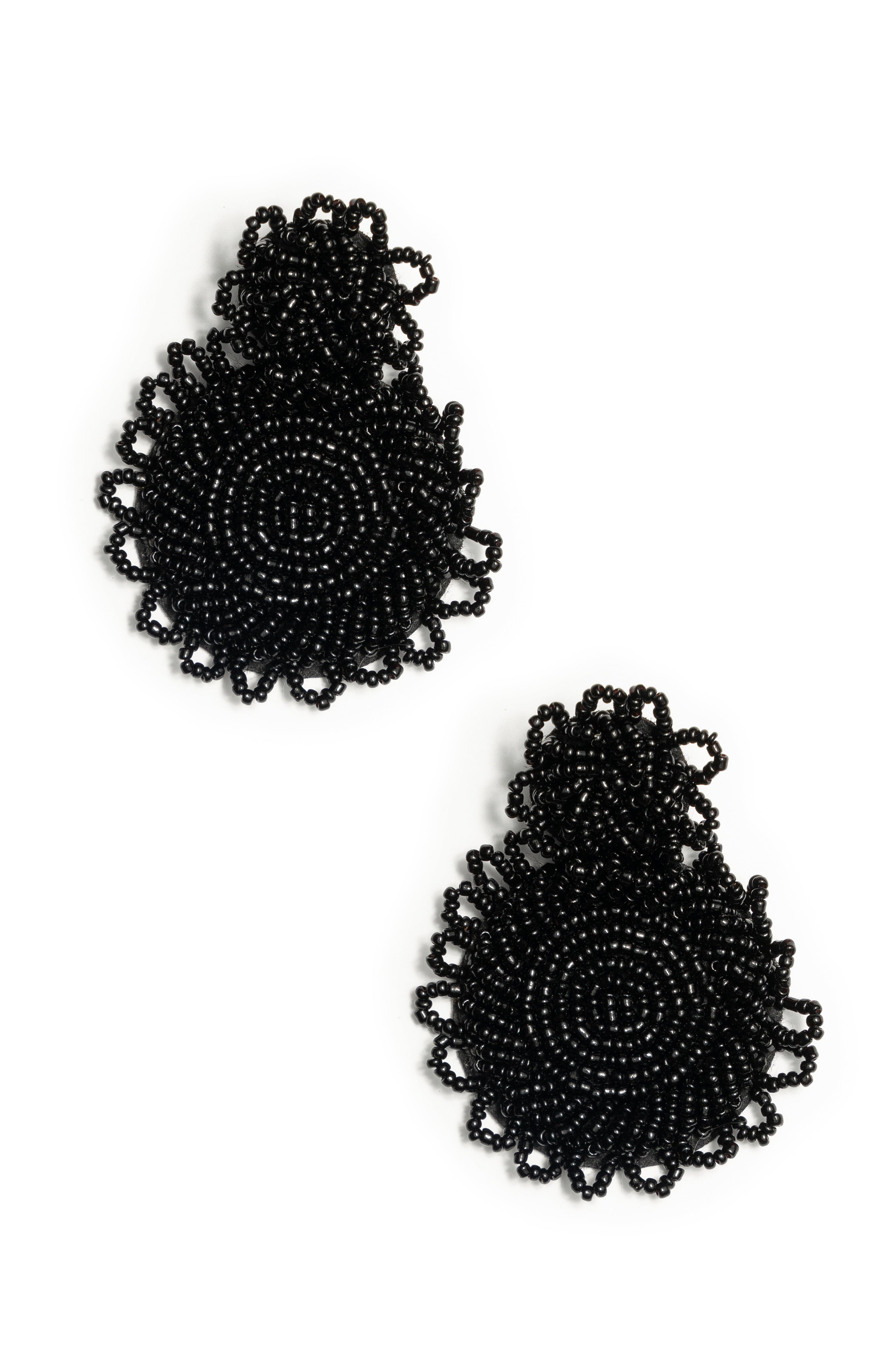 SASHA EARRINGS in black